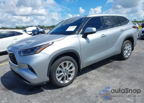 2023 Toyota Highlander Hybrid Limited z USA, uszkodzony, nr VIN 5TDXBRCH7PS133327